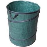 Toolland Tuinafvalzak, pop-upsysteem, polyester, groen, 123 liter