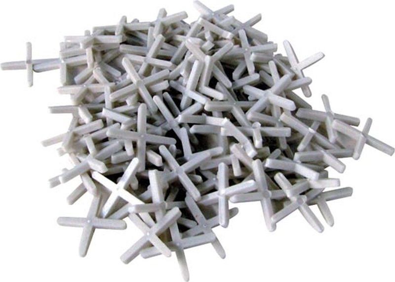 Toolland Tegelkrui - 250 Stuk - Kunststo - Wi - Voegbreedte 2 Mm