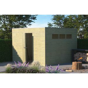 Gardenas | Tuinhuis QBH2 300x300 | Hogedruk Geïmpregneerd Groen