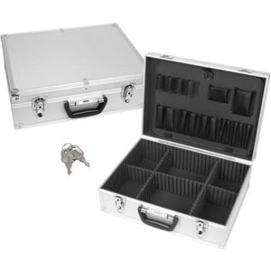 Perel - Aluminium-Werkzeugkoffer - 455 x 330 x 152 mm - 22,8 l