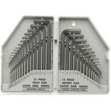 Toolland - Sae/M Inbussleutelset - 30-Delig (1613-30) - 1613-30