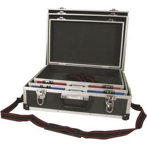 Perel - Set Opbergkoffers - Aluminium - 3 Stuks - Verstevigde Hoeken