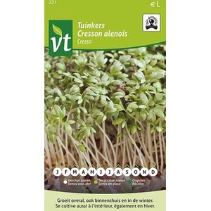 Bio tuinkers cresso zaden - Biologische tuinkers met snelle groei en verse smaak