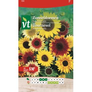 Bloemzaden Zonnebloem | VT (Gemengd, 5 m²)