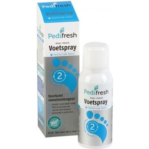 Pedifresh - Voetspray Fase 2 - Voetverzorging - 150ml - Synthetisch en Lederen Schoenen