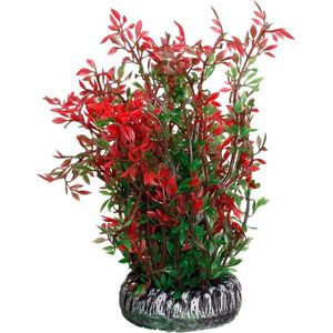 Flamingo - Aquarium plant plastic Sri Lanka decoratie - Willekeurig - 7.5 x 6 x 13.8 cm
