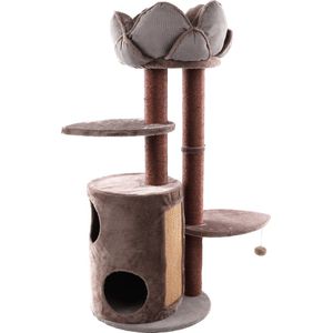 Flamingo Krabpaal Lotus  - Bruin -  110 cm