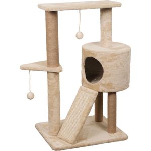 Krabpaal Paradise Beige - Beige - 50 x 42 x 86 cm