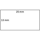 DYMO - LabelWriter - Labels - 13 mm x 25 mm - 1000 Stuks - Zelfklevend