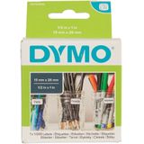 DYMO - LabelWriter - Labels - 13 mm x 25 mm - 1000 Stuks - Zelfklevend