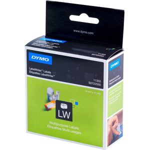 DYMO Authentieke Kleine Multifunctionele Labels (19 mm x 51 mm)