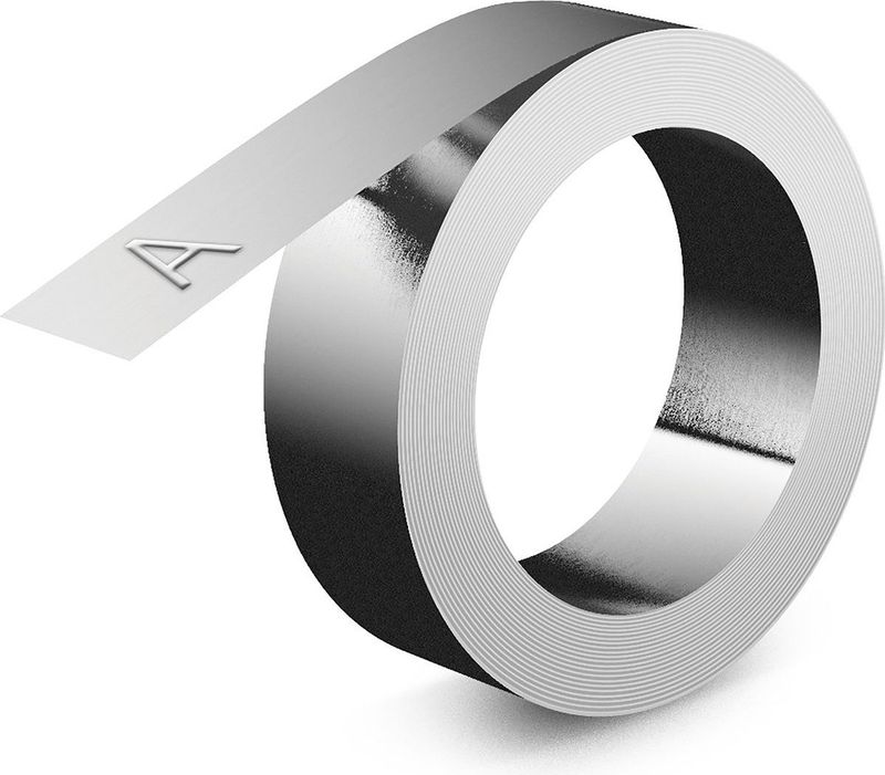 Dymo - S0720160 - Aluminium Tape - Niet-Klevend - Zilver - 12 mm