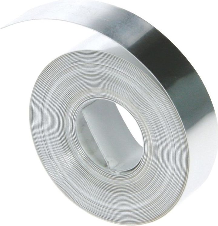 Dymo - Etiketteringstape - Aluminium - 12mm - 3,65m - 10 Stuks