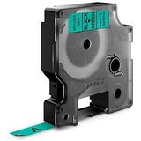 Dymo Tape 40919 (S0720740) Zwart op groen (9 mm)