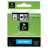 Dymo - S0720670 - Etiketteringstape - Zwart - D1 Standaardlabels van Polyester