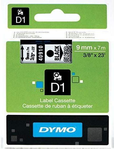 Dymo - S0720670 - Etiketteringstape - Zwart - D1 Standaardlabels van Polyester