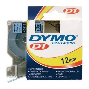 Dymo S0720560 / 45016 tape zwart op blauw 12 mm (origineel)