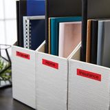 DYMO - D1 Labels - Rood - 12 mm x 7 m - Zelfklevende Etiketten voor LabelManager