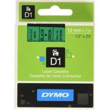 Dymo - LabelManager D1 - Labeltape - Groen - Polyester - 12mm - 5 Stuks