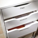 Dymo - LabelManager D1 - Labeltape - 19mm - Zwart op Transparant - Polyester