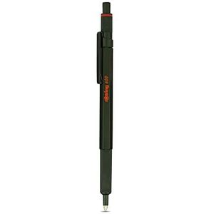 rOtring 600 Balpen | Medium Point | Zwarte Inkt | Groen vat | Hervulbaar
