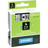 Dymo Standaard tape 2000/5500, 19 mm x 7 m, S0720830 - zwart op wit