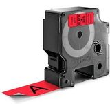 Dymo Tape 53717 (S0720970) Zwart op rood (24 mm)