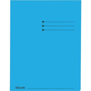 Esselte - Vouwmap A4 - Blauw - Gerecycled 180gr Manillakarton