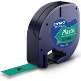 Dymo 91204 (S0721640) - (12 mm) - Schwarz auf grün - Tape