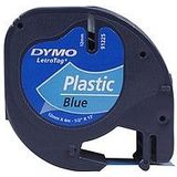 Dymo Tape 91205 (S0721650) Zwart op blauw (12 mm)