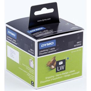 DYMO Authentieke LW Grote Verzendlabels/Naamkaarten Wit (54 x 101 mm) 1 Rol