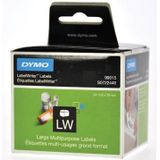Etiket Dymo 99015 S0722440 54x70mm 1 rol á 320 stuks wit