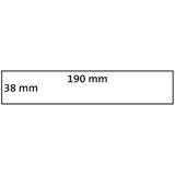 DYMO® Original Etikett für LabelWriter™, Ordner schmal - weiss - permanent haftend, 1 x 110 Etiketten