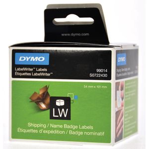 Roll of Labels Dymo 99014 54 x 101 mm LabelWriter™ White Black (6 Units)