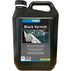 Lambert Chemicals Black Varnish - Zwarte teerverf - 5 L
