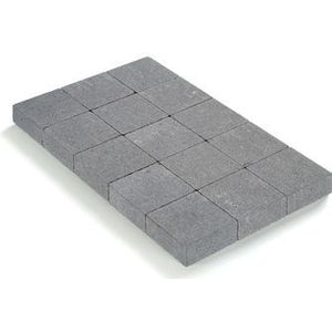 Cobo Garden Kassei - Beton - 'in-line' Getrommeld - Muisgrijs - 15x15x6cm