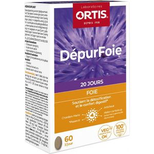 Ortis Methoddraine lever zuivering tabletten 60 tabletten
