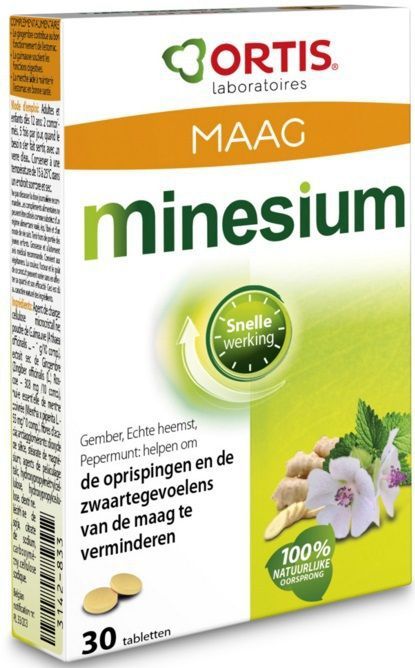 Ortis minesium spijsvertering tabletten 30TB