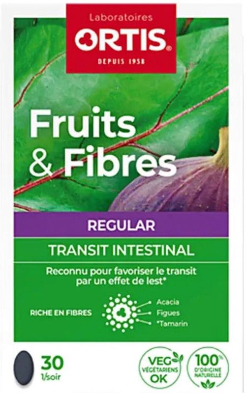 Ortis Vruchten&Vezels Regular 30 tabletten