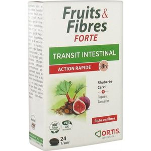 Ortis Vruchten & vezels forte tabletten 24 stuks