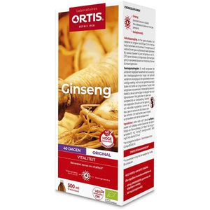 Ortis Ginseng Bio Vitaliteit 500ml