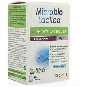 Ortis Microbio Lactica Pdr Zakje 10X10G  -  Ortis