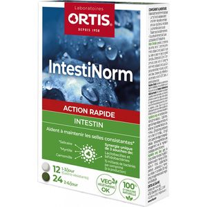 Ortis - IntestiNorm - 36 Tabletten - Voedingssupplement - Planten - Melkfermenten