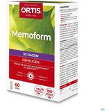 Ortis - Memoform - Geheugen Tabletten - 30 Stuks - Natuurlijke Ingrediënten