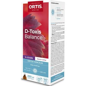 D Toxis - Balance - Voedingssupplement - Kersen - 250 ml