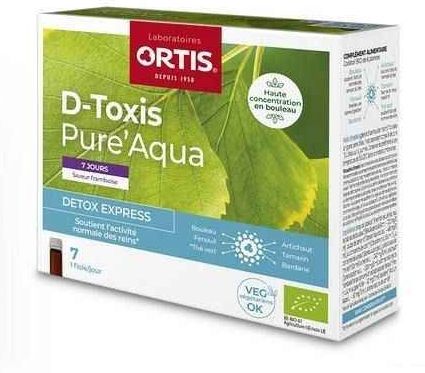 D Toxis Pure Aqua Framboos 7x15ml