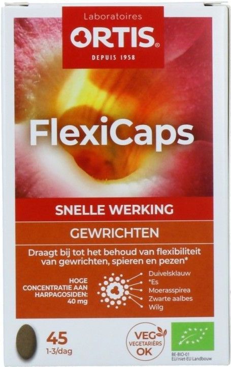 Ortis - Flexicaps - Gewrichten - Plantaardig - 60 Tabletten
