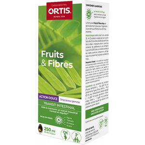 Ortis - Vruchten & Vezels - Darmtransit - Vloeibaar - Natuurlijke Ingrediënten