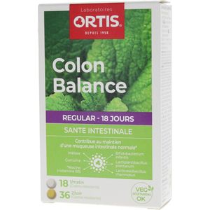 Ortis - Colon Balance Regular - Multivitaminen - Verrijkt met Citroenmelisse