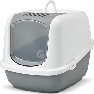 Savic Nestor Jumbo - Grijs - Kattenbak - 66 x 48 x 46 cm